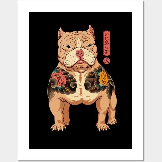 Tattooed Bully Wall Art by Vincent Trinidad Art